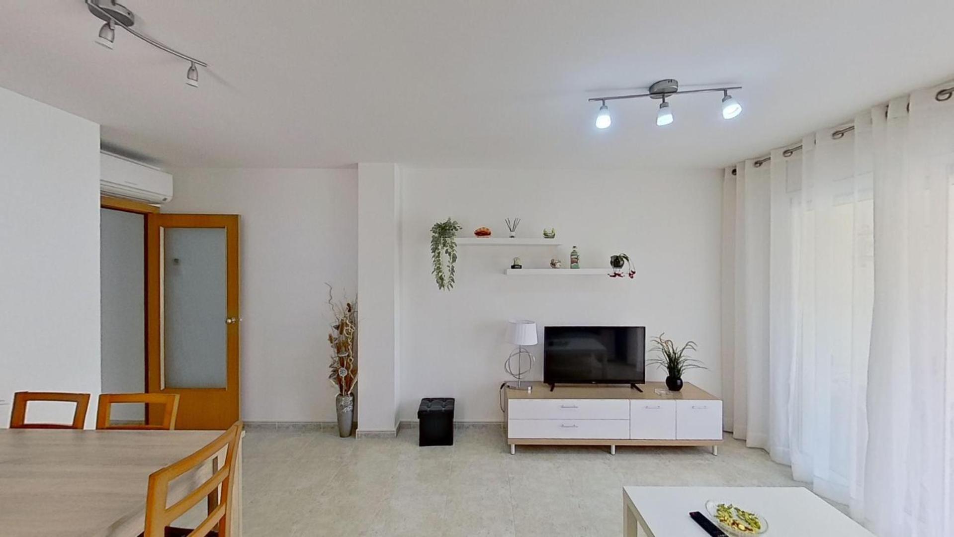 Apartamento Vistas Al Mar, Segunda Linea 3 Habitaciones Sant Carles De La Rapita Bagian luar foto