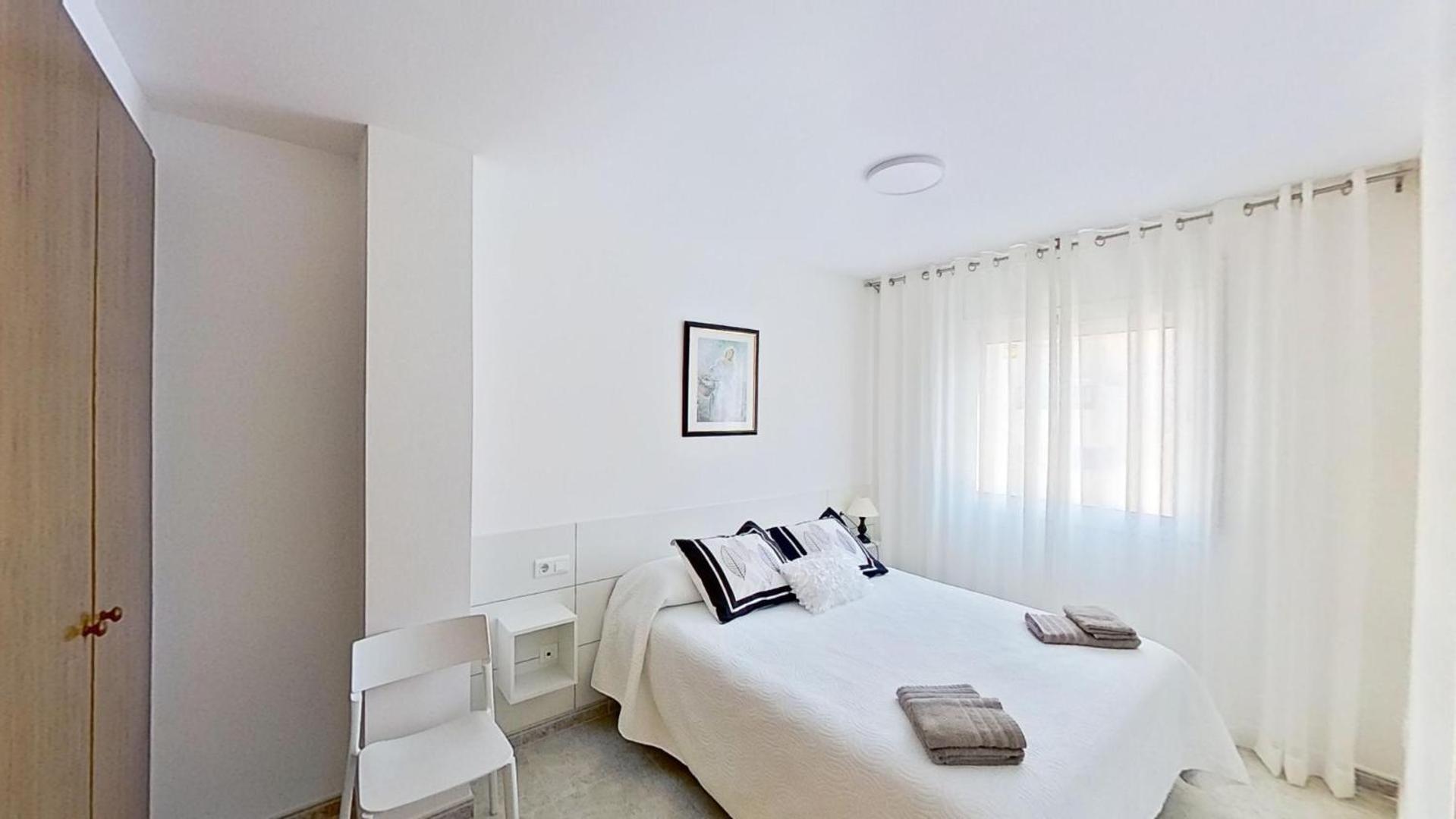 Apartamento Vistas Al Mar, Segunda Linea 3 Habitaciones Sant Carles De La Rapita Bagian luar foto