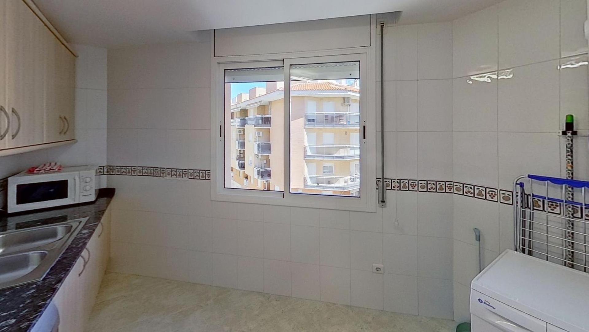 Apartamento Vistas Al Mar, Segunda Linea 3 Habitaciones Sant Carles De La Rapita Bagian luar foto